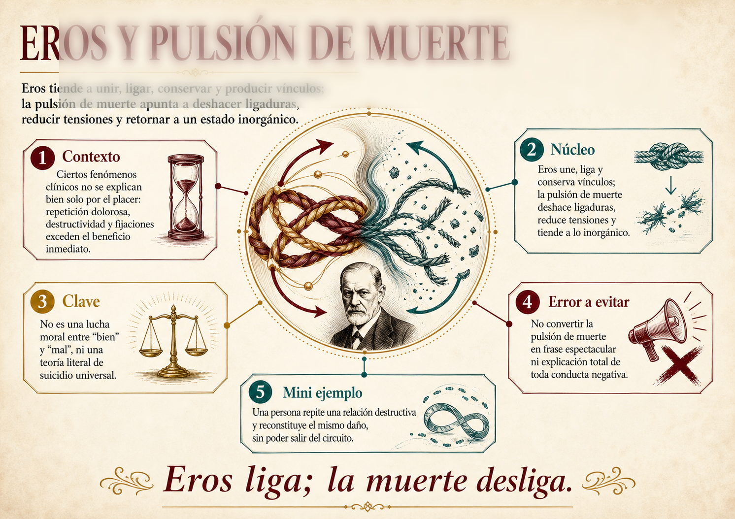Card 18 — Eros y pulsión de muerte