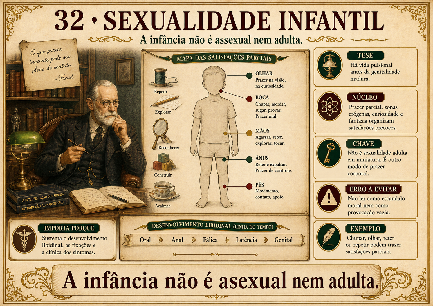 Página real PT-BR — mapa 032 sobre sexualidade infantil